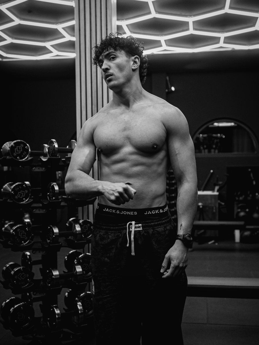 Ayman in de gym